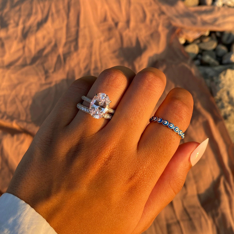 Ovaler Ring Erlin