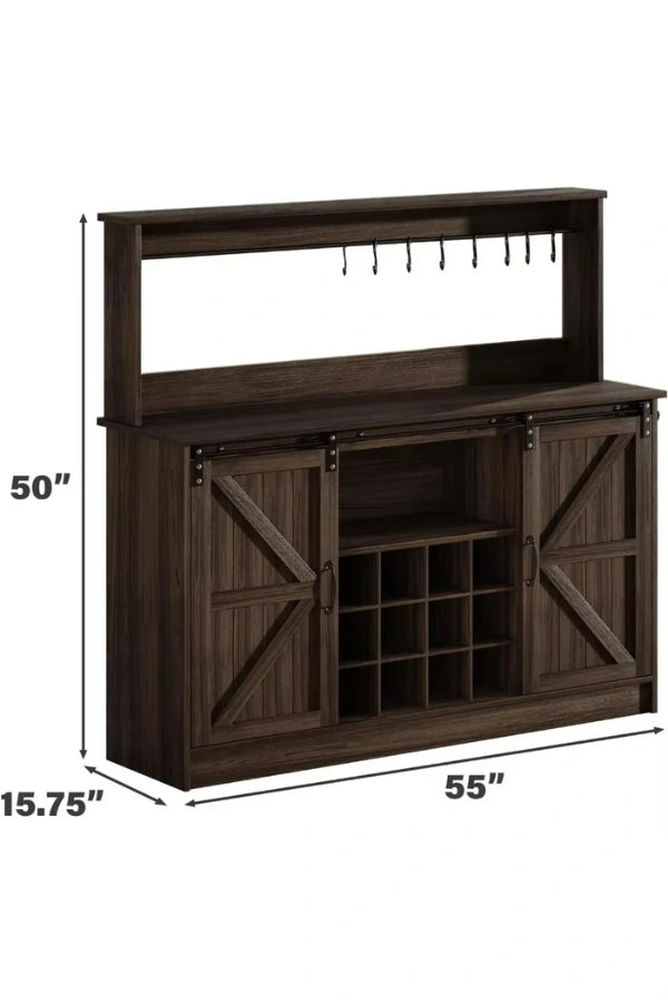 Landhaus-Kaffeebar-Sideboard