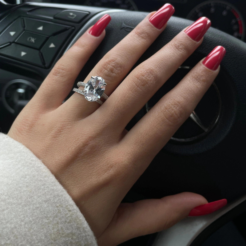 Ovaler Ring Erlin
