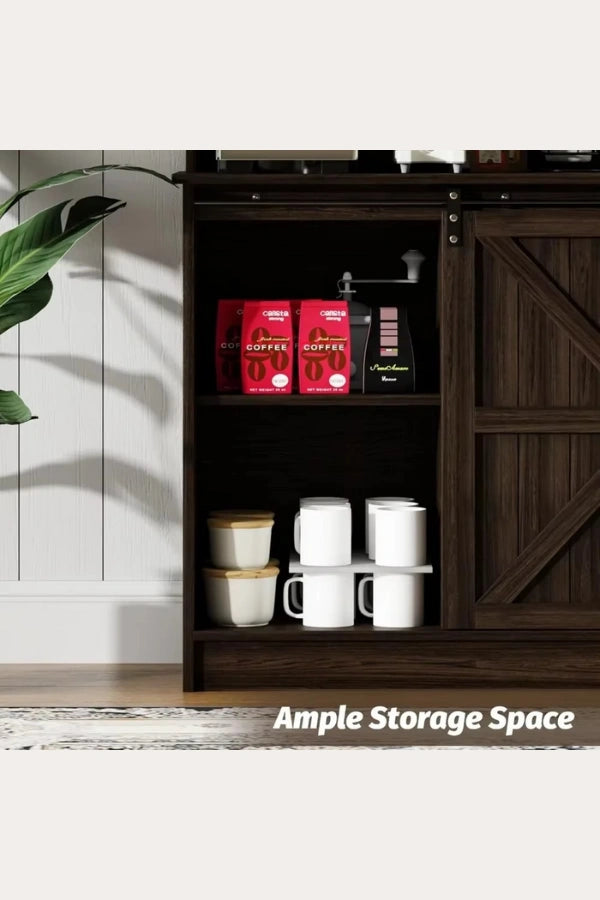 Landhaus-Kaffeebar-Sideboard