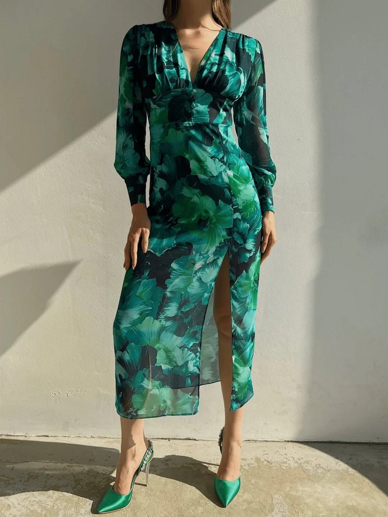 Madeline Langärmeliges Kleid