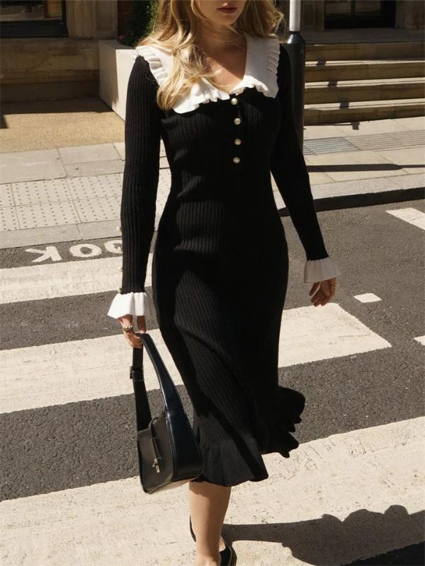 Abijah Rüschenkleid