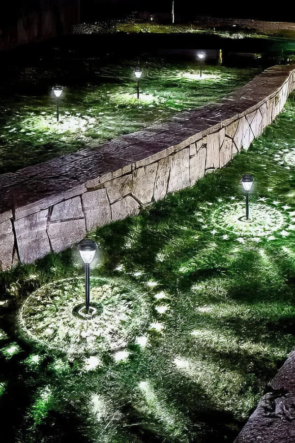 Schimmernde Gartenlichter