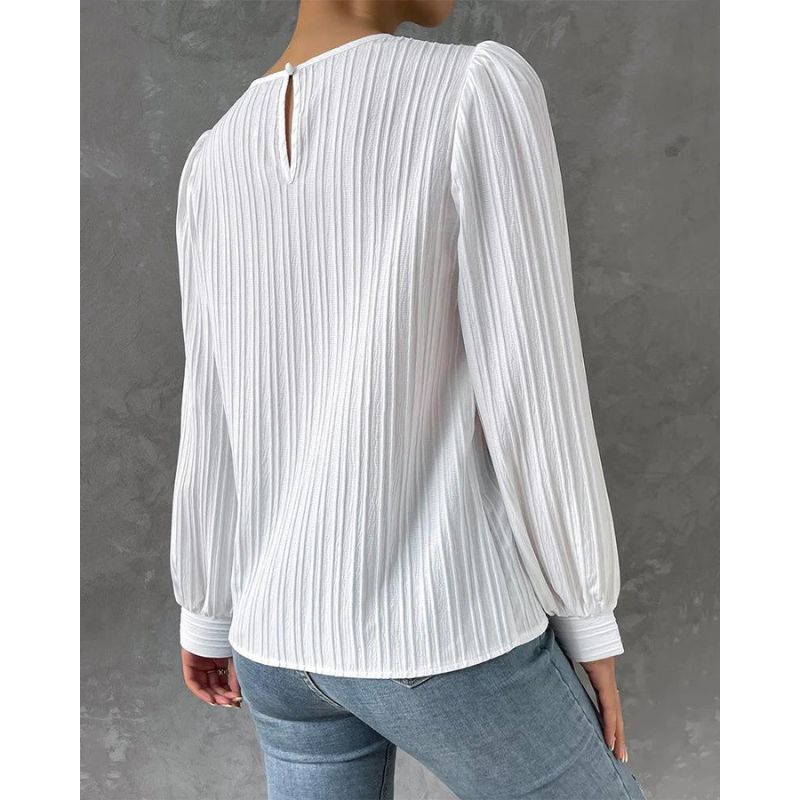 Akame Bluse mit Ärmeln