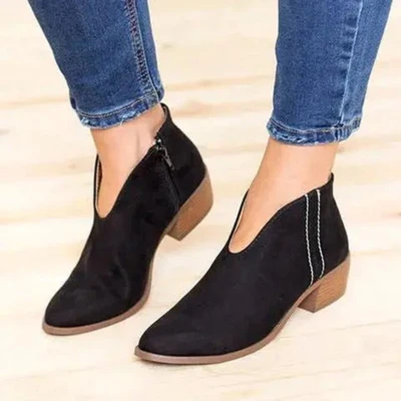 Lea V-Schnitt-Stiefel