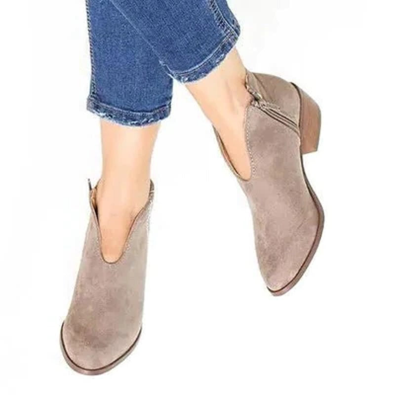 Lea V-Schnitt-Stiefel