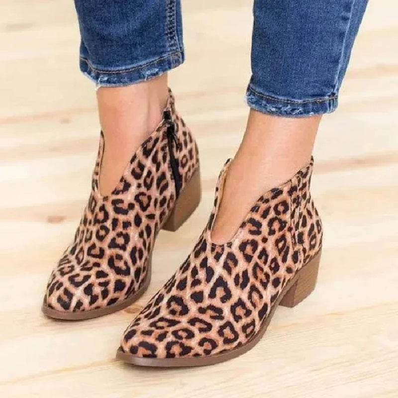 Lea V-Schnitt-Stiefel
