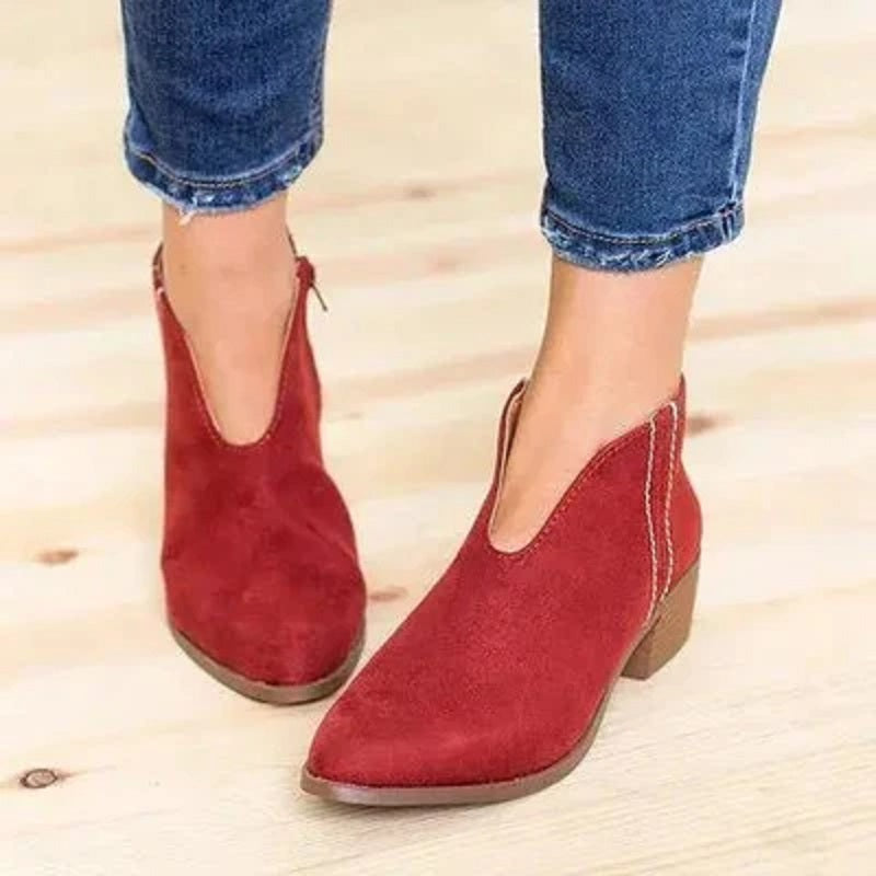 Lea V-Schnitt-Stiefel