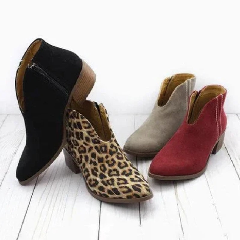 Lea V-Schnitt-Stiefel