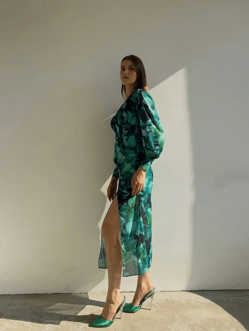 Madeline Langärmeliges Kleid
